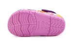 (PS) Crocs Funny Butterfly Outdoor Salto Plano Sandálias Esportivas Rosa
