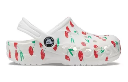 (PS) Crocs Gráfico Baya Clogs ‘Cereja Branca’
