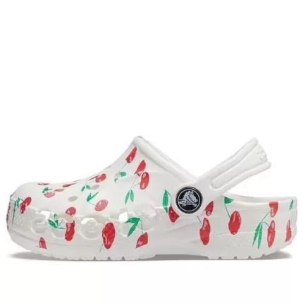 (PS) Crocs Gráfico Baya Clogs ‘Cereja Branca’