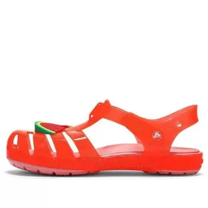 (PS) Crocs Isabella Charm Fechamento com tira de velcro