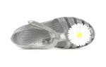 (PS) Crocs Isabella Charm Minimalista Casual Sandálias Prata