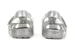 (PS) Crocs Isabella Charm Minimalista Casual Sandálias Prata