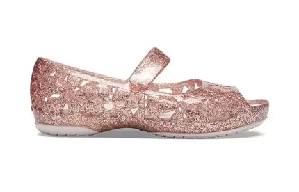 (PS) Crocs Isabella Flor Plana