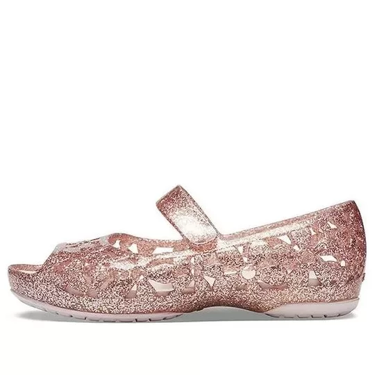 (PS) Crocs Isabella Flor Plana