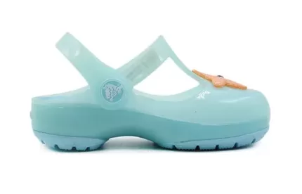 (PS) Crocs Isabella Minimalista Casual azul celeste Sandálias