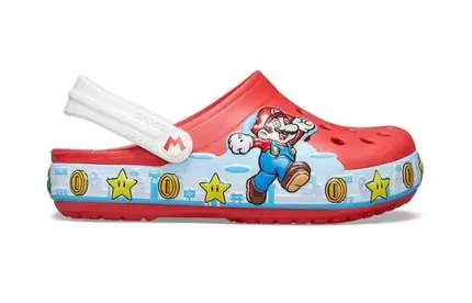 (PS) Crocs Nintendo x Classic Lights Clog ‘Fun Lab – Super Mario’