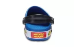 (PS) Crocs Pequena Crocs Mickey Cozy Antiderrapante Sports Azul Sandálias
