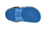 (PS) Crocs Pequena Crocs Mickey Cozy Antiderrapante Sports Azul Sandálias