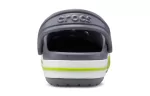 (PS) Crocs Pequena Crocs Outdoor Beach Sports Cinza Verde Sandálias ‘Grey Green’