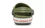 (PS) Crocs Pequena Crocs Sandálias Exército