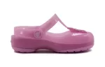 (PS) Crocs Pequena Crocs Sandálias Rosa