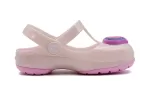 (PS) Crocs Pequena Crocs Sandálias Rosa