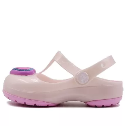 (PS) Crocs Pequena Crocs Sandálias Rosa