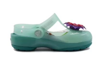 (PS) Crocs Pequena Crocs Sandálias Verdes