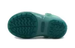 (PS) Crocs Pequena Crocs Sandálias Verdes