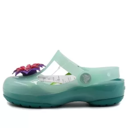 (PS) Crocs Pequena Crocs Sandálias Verdes
