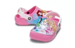 (PS) Crocs Pequena Crocs Spot Rose Sandálias Rosa