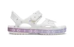 (PS) Crocs Sandálias Brancas Frozen Engraçadas