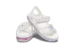 (PS) Crocs Sandálias Brancas Frozen Engraçadas