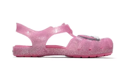 (PS) Crocs Sandálias Casual Cozy Leves Rosa Rosa