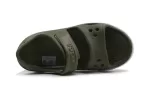 (PS) Crocs Sandálias Flat Casual Verde Exército 14854-309