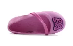 (PS) Crocs Sandálias Lina Flat Pequena Casual Rosa