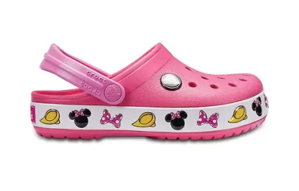 (PS) Crocs Sandálias Praia Rosa