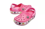 (PS) Crocs Sandálias Praia Rosa