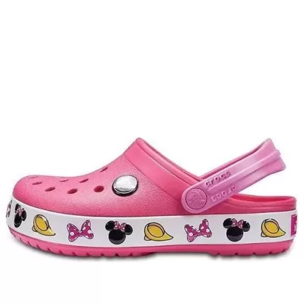 (PS) Crocs Sandálias Praia Rosa