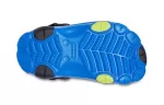 (PS) Crocs Sandálias Salto Raso Azul