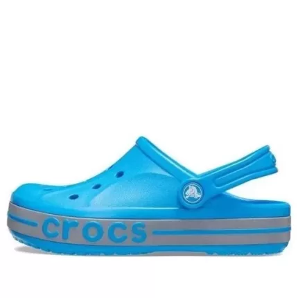 (PS) Crocs Tamanco Bayaband ‘Carvão Azul’
