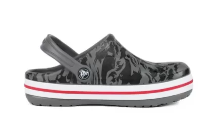 (PS) Infantil Crocs Classic Tamanco Sandálias ‘Cinza’
