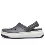 Sandálias Crocsband Full Force Thick Sole Cinza