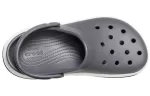 Sandálias Crocsband Full Force Thick Sole Cinza