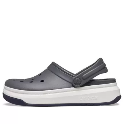 Sandálias Crocsband Full Force Thick Sole Cinza