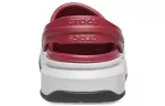 Sandálias Crocsband Full Force Thick Sole Vermelho Branco