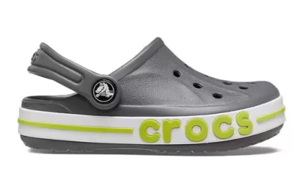 (TD) Crocs Bayaband Clogs ‘Cinza Branco’