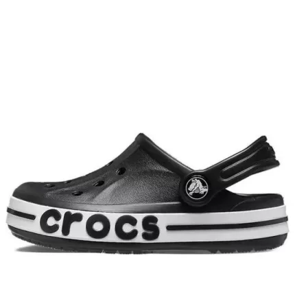 (TD) Crocs Bayaband Clogs ‘preto branco’
