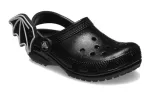 (TD) Crocs Classic Eu sou morcego Clogs ‘Preto Branco’