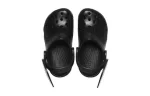 (TD) Crocs Classic Eu sou morcego Clogs ‘Preto Branco’