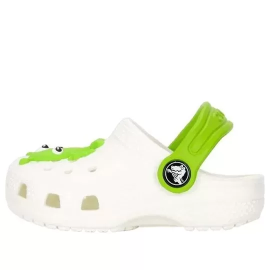 (TD) Crocs Classic Glow Alien Clog ‘Branco Verde’