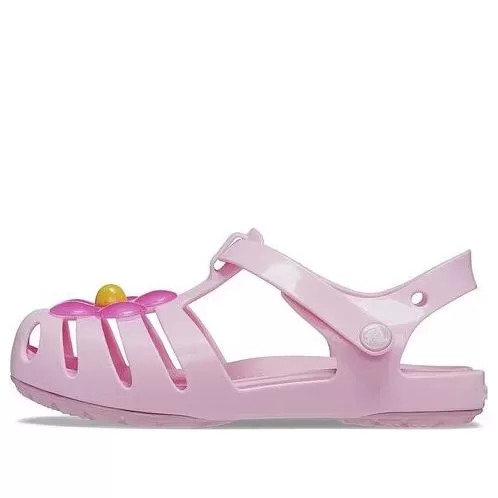 (TD) Crocs Isabella Charm Sandálias ‘Rosa’