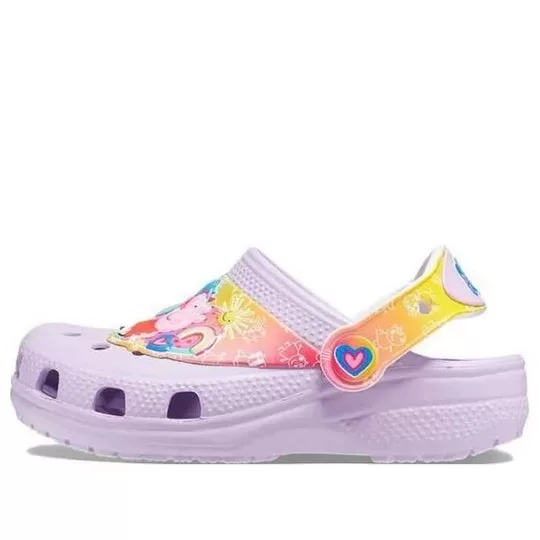 (TD) Crocs Peppa Pig Classic Clogs ‘Lilás’ 207915-03