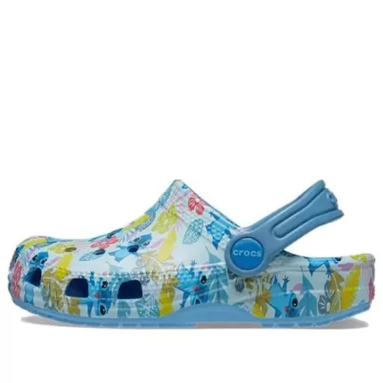 (TD) Crocs x Disney Classic Clog ‘Stitch Hawaiian Print’