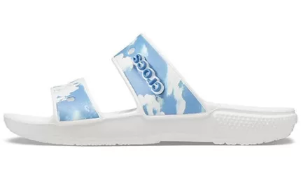 (WMNS) Chinelos CrocsOther Sports ‘White Blue’