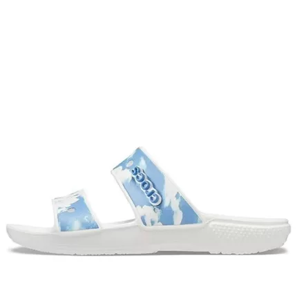 (WMNS) Chinelos CrocsOther Sports ‘White Blue’