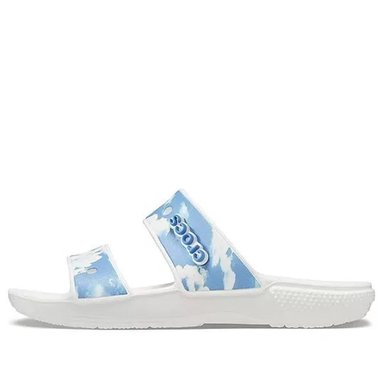 (WMNS) Chinelos CrocsOther Sports ‘White Blue’