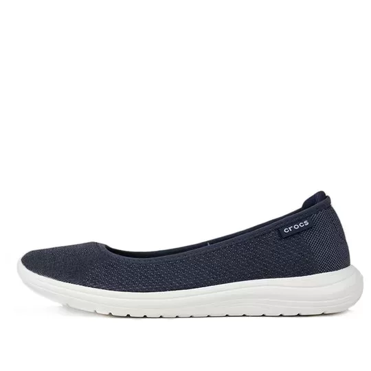 (WMNS) Crocs Aconchegante respirável retro Athleisure sapato esportivo casual azul