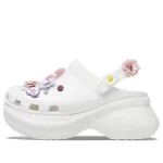 (WMNS) Crocs Bae Retro Exterior Branco
