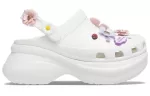 (WMNS) Crocs Bae Retro Exterior Branco